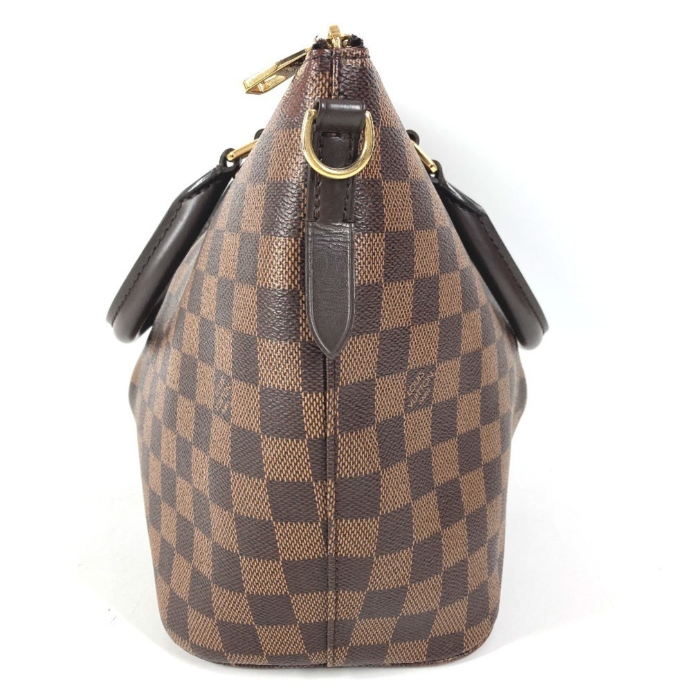 LOUIS VUITTON Brown Damier Canvas Tote Bag - Picture 4 of 16